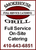 The Smokehouse Grill - Full Service On-Site Catering - click here