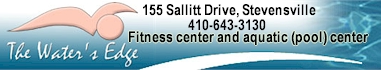 The Water's Edge Fitness center and aquatic (pool) center